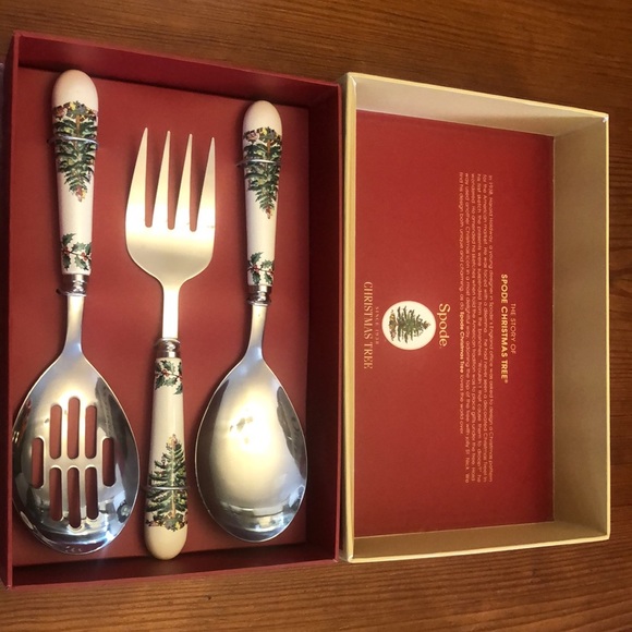 Spode 3pc cutlery set - Picture 3 of 6